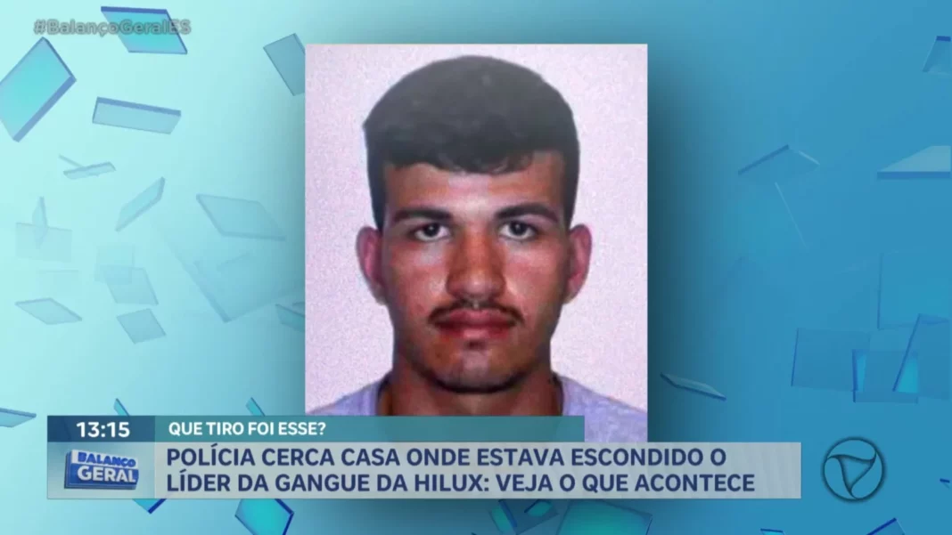 Chefe da gangue da Hilux é detido durante tentativa de fuga