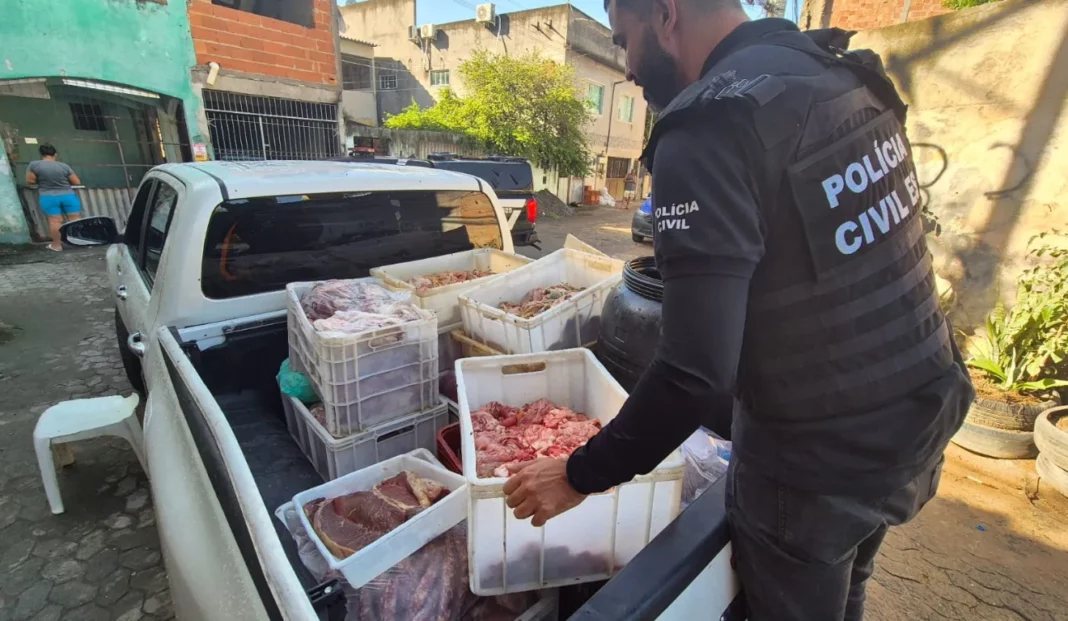 Abatedouro clandestino é interditado e carne é apreendida