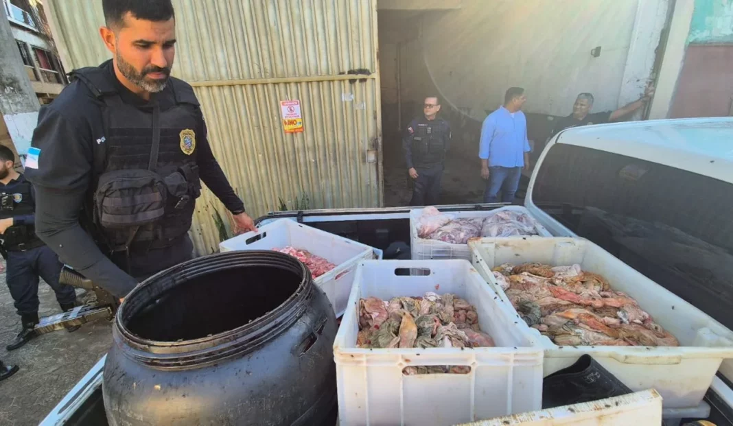 Abatedouro clandestino em Vila Velha