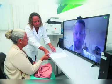 Equipe do hospital, composta por médicos, enfermeiros e técnicos