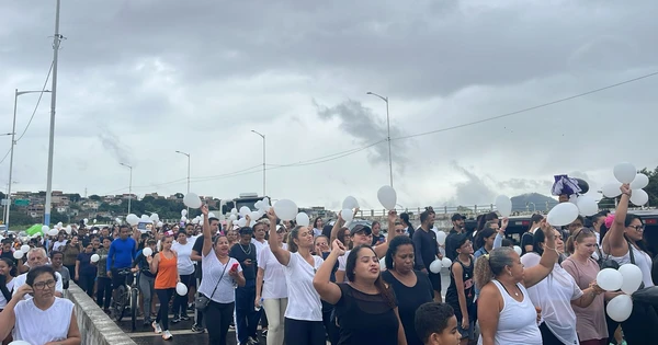 Protesto pede justiça e segurança após morte de diarista em Vila Velha