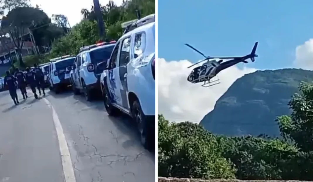 Troca de tiros entre facções resulta em três presos em Cariacica