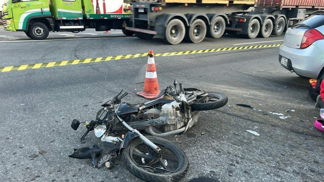 Idosa morre em acidente na rodovia do contorno em cariacica