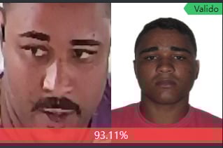 Thiago de Souza Amanço, preso por reconhecimento facial no ES